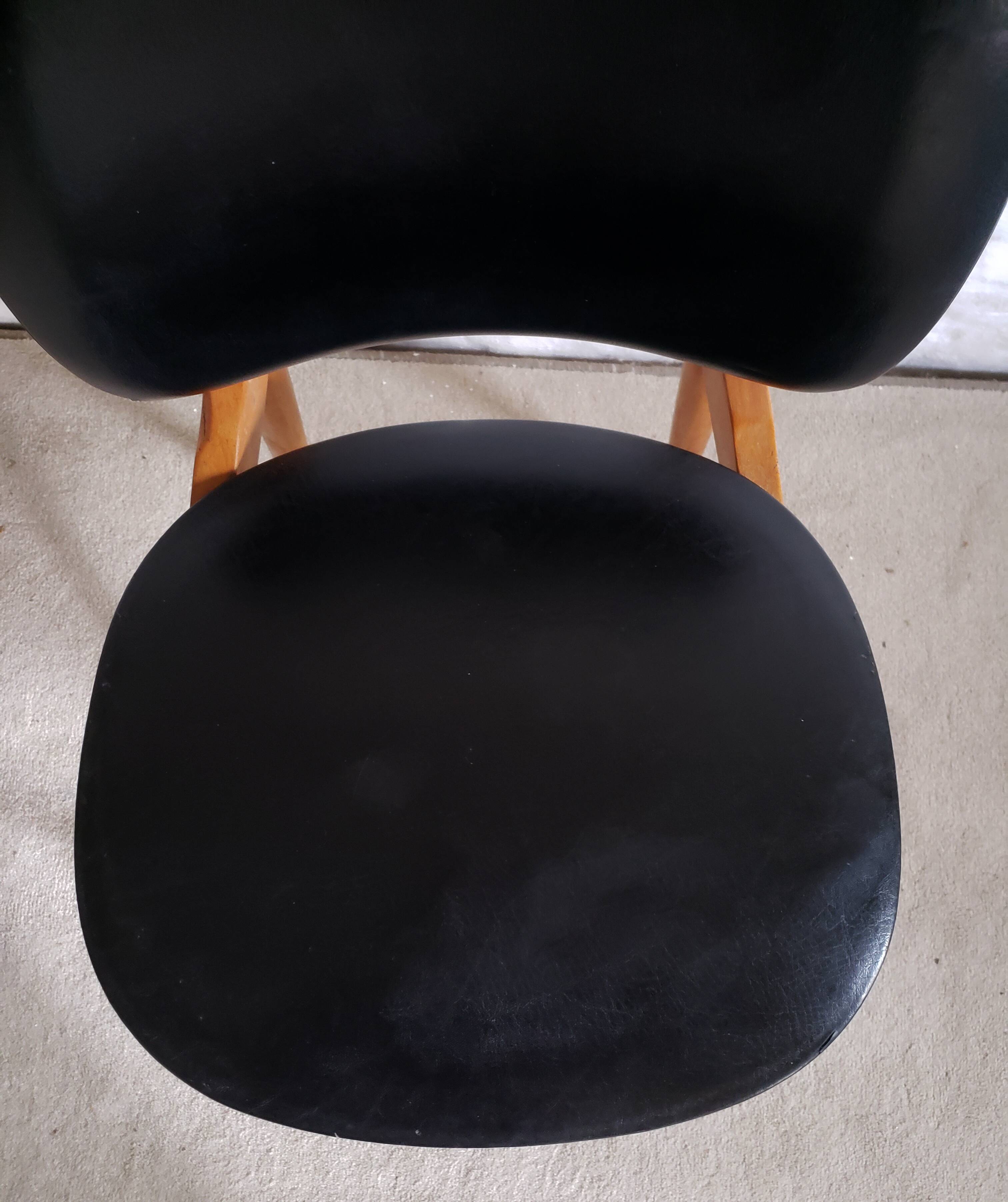 Series of 6 chairs Baumann Pegasus