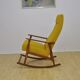 Yellow rocking chair, 1960s