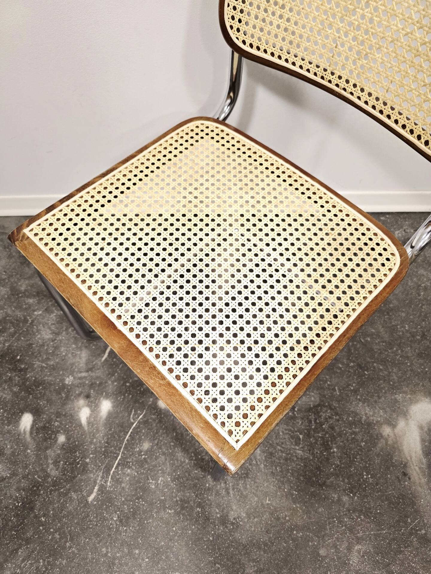 Chaise Cesca rénovée, années 90