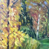 Painting The Chapel in Autumn