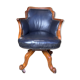 Fauteuil de bureau pivotant anglais