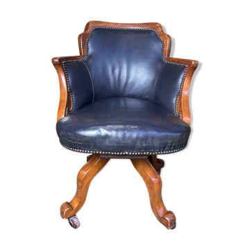 English swivel office chair
