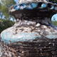 Vintage ceramic vase West Germany Fat Lava