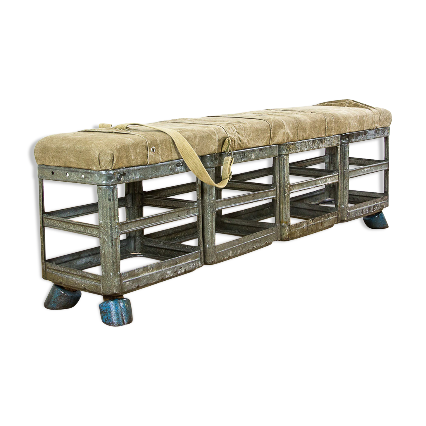 Industrial bench 'army' by Hrdla