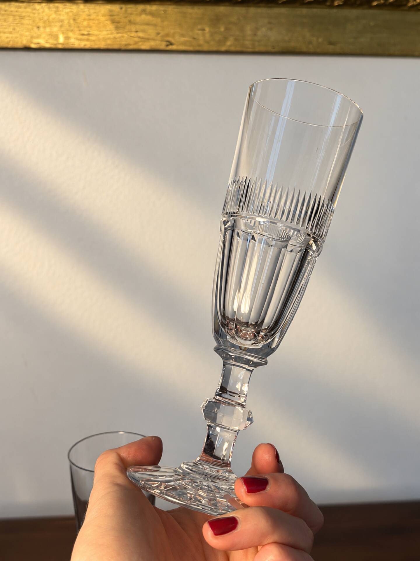 2 verres Saint Louis modèle Trianon