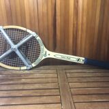 Old snauwaert expert tennis racket wood + zéphyr cross