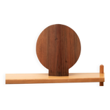 Solid wooden vase, France, 1960's