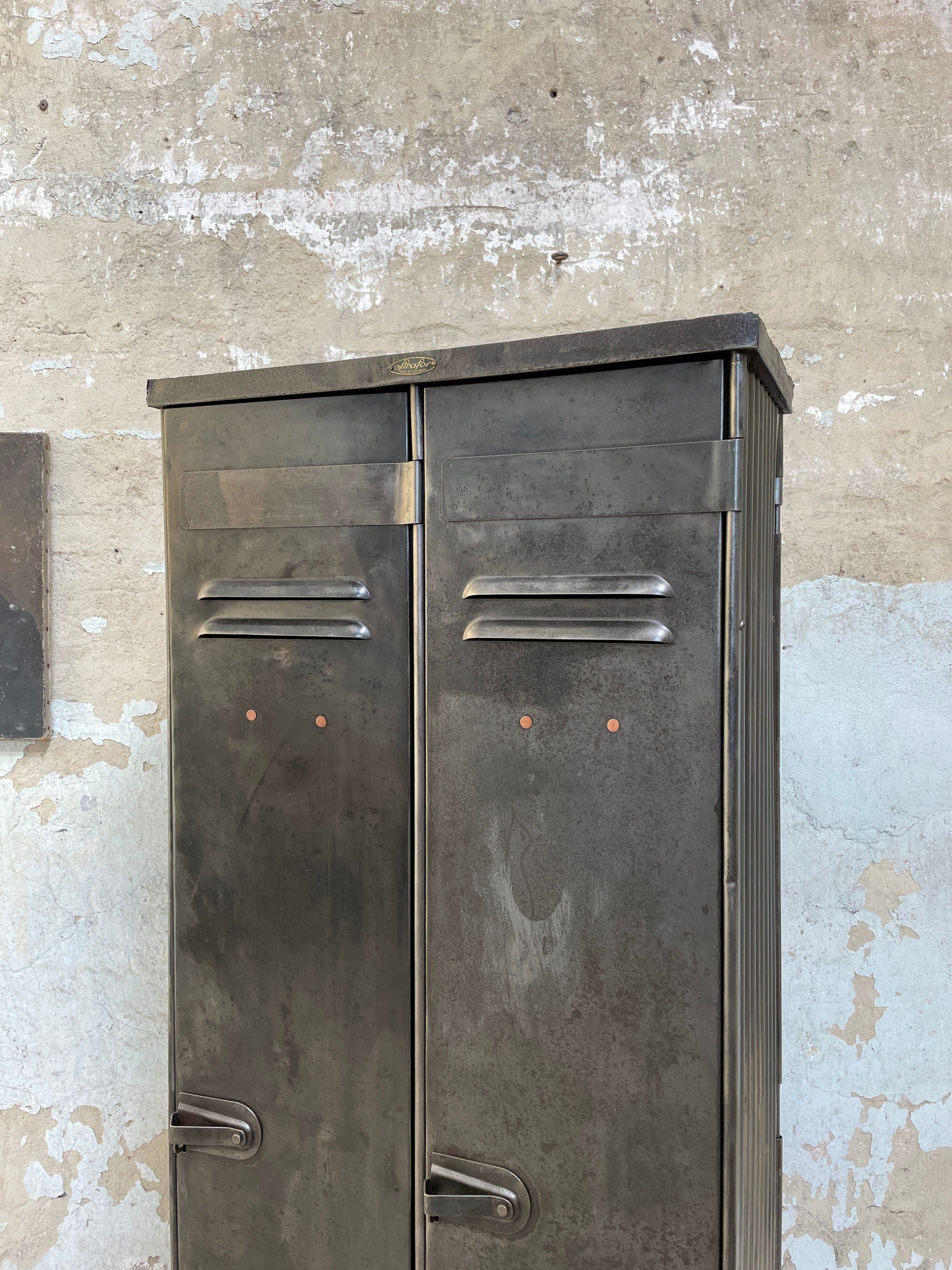 Strafor double door wardrobe, circa 1940.