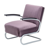Czechoslovakian model S411 armchair from Mücke Melder, 1940s