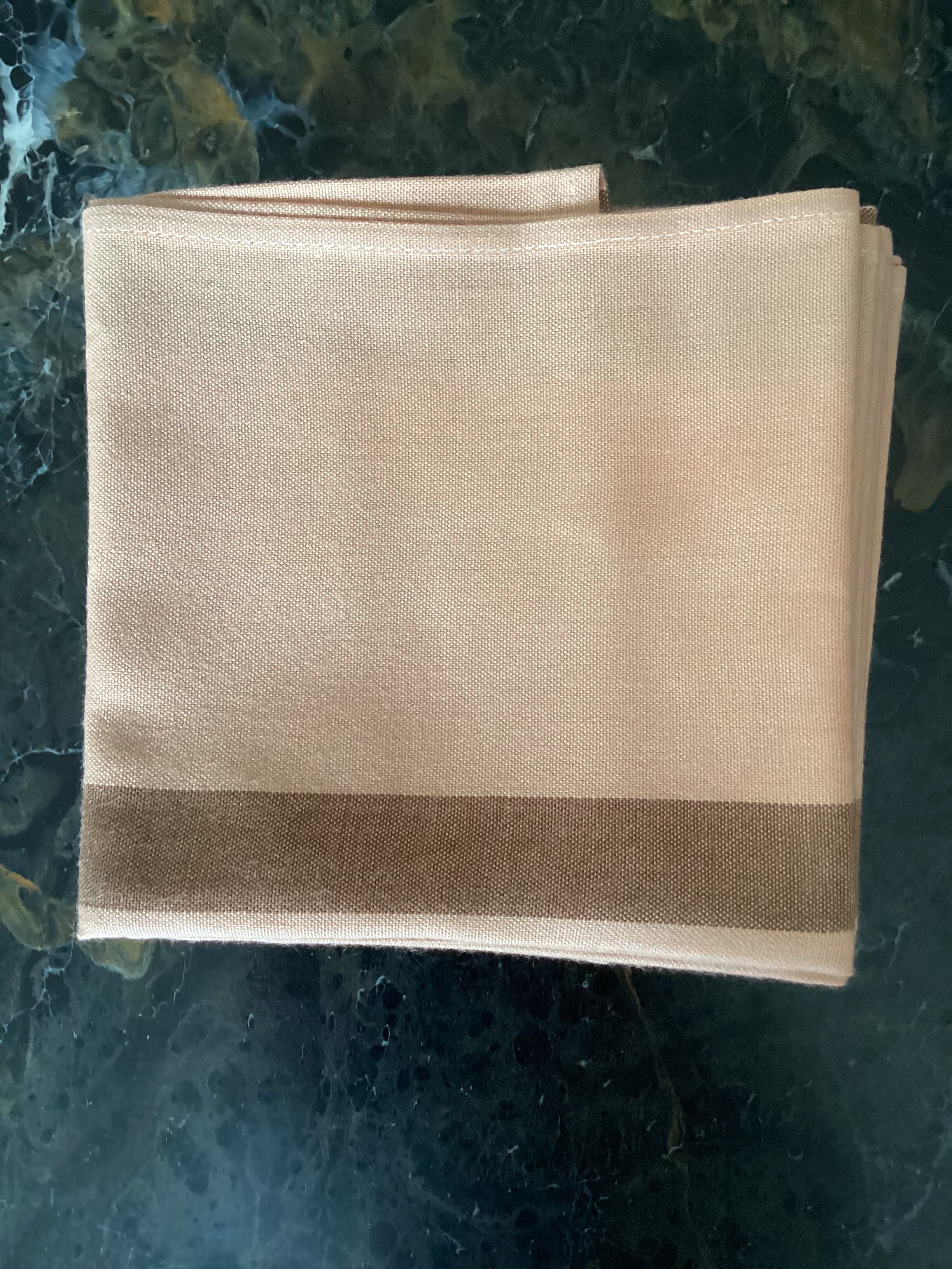 Set of twelve cotton / linen vintage towels