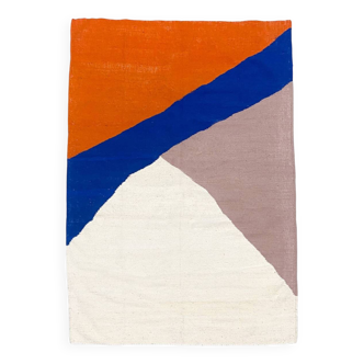 Colorful Moroccan Berber Kilim 3.02x1.98m