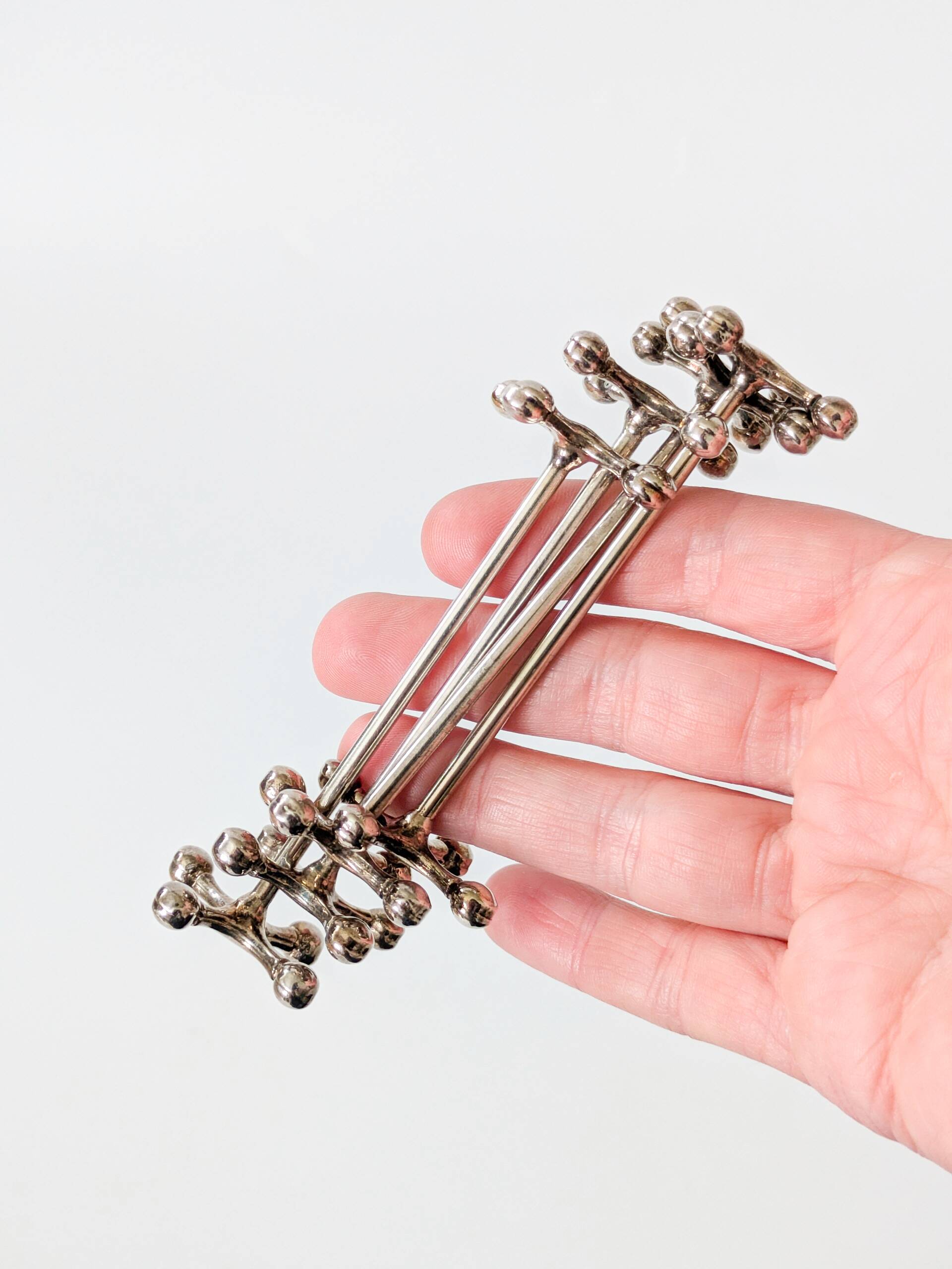 Set of 4 WMF Silver-Plated Knife Rests Germany 1970s