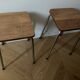 Paire de tabourets Formica