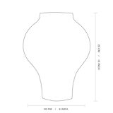 Ceramic Vase 'Dripping Rounds'