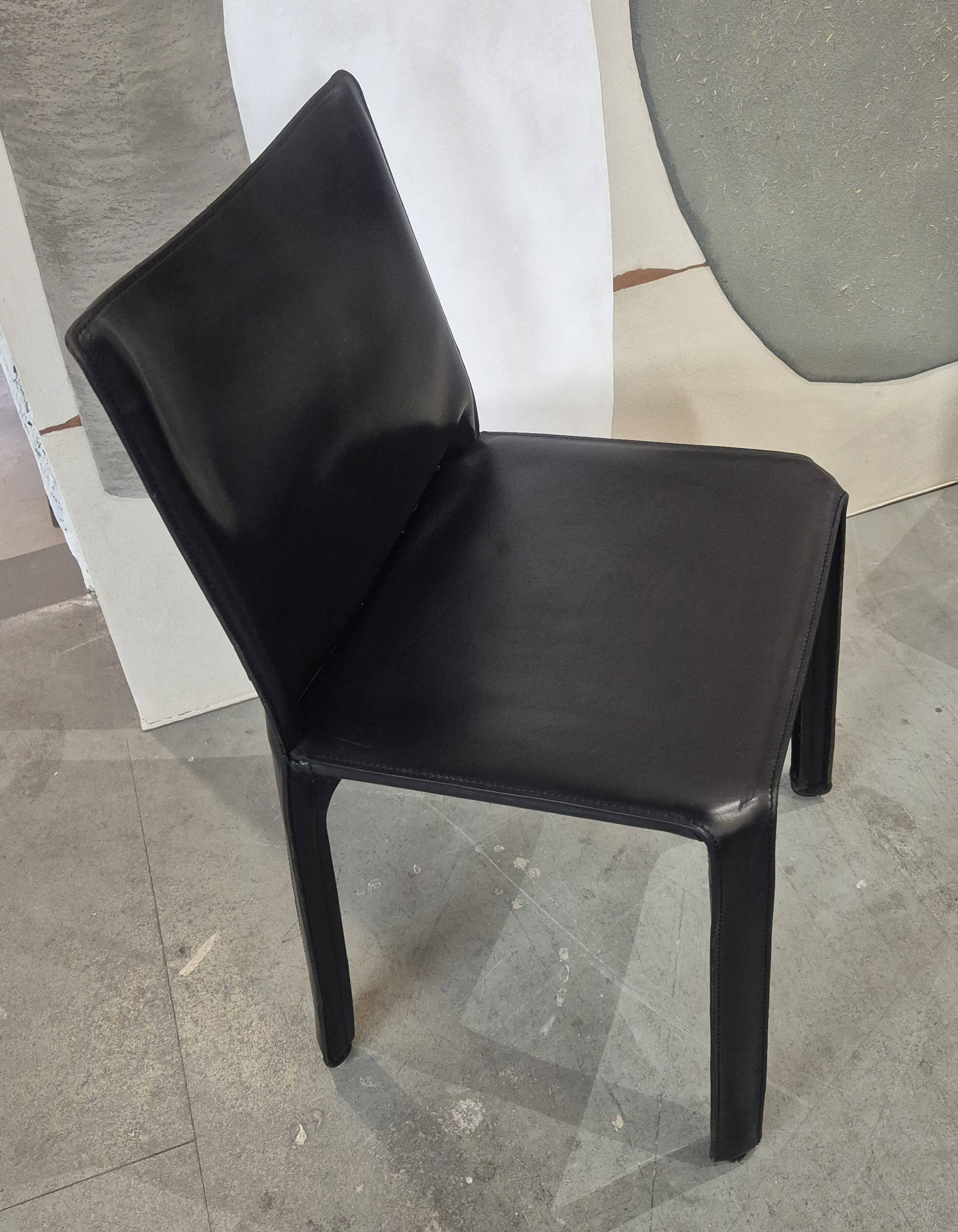 CAB 412 chairs by Mario Bellini for Cassina