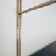 Modular vintage wall shelf, metal and brass circa 1960s