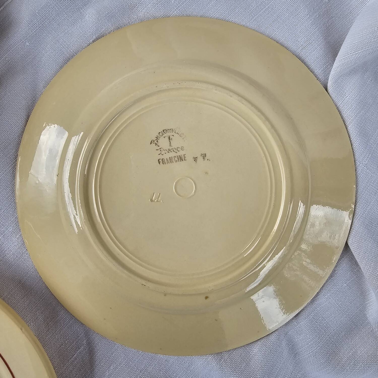 Dessert plates Francine Badonviller