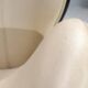 Stokke Varier Tok leather armchair with ottoman by Toshiyuki Kita, 1990