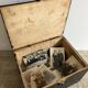 Old wooden box, chest