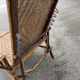 Chaise longue en osier