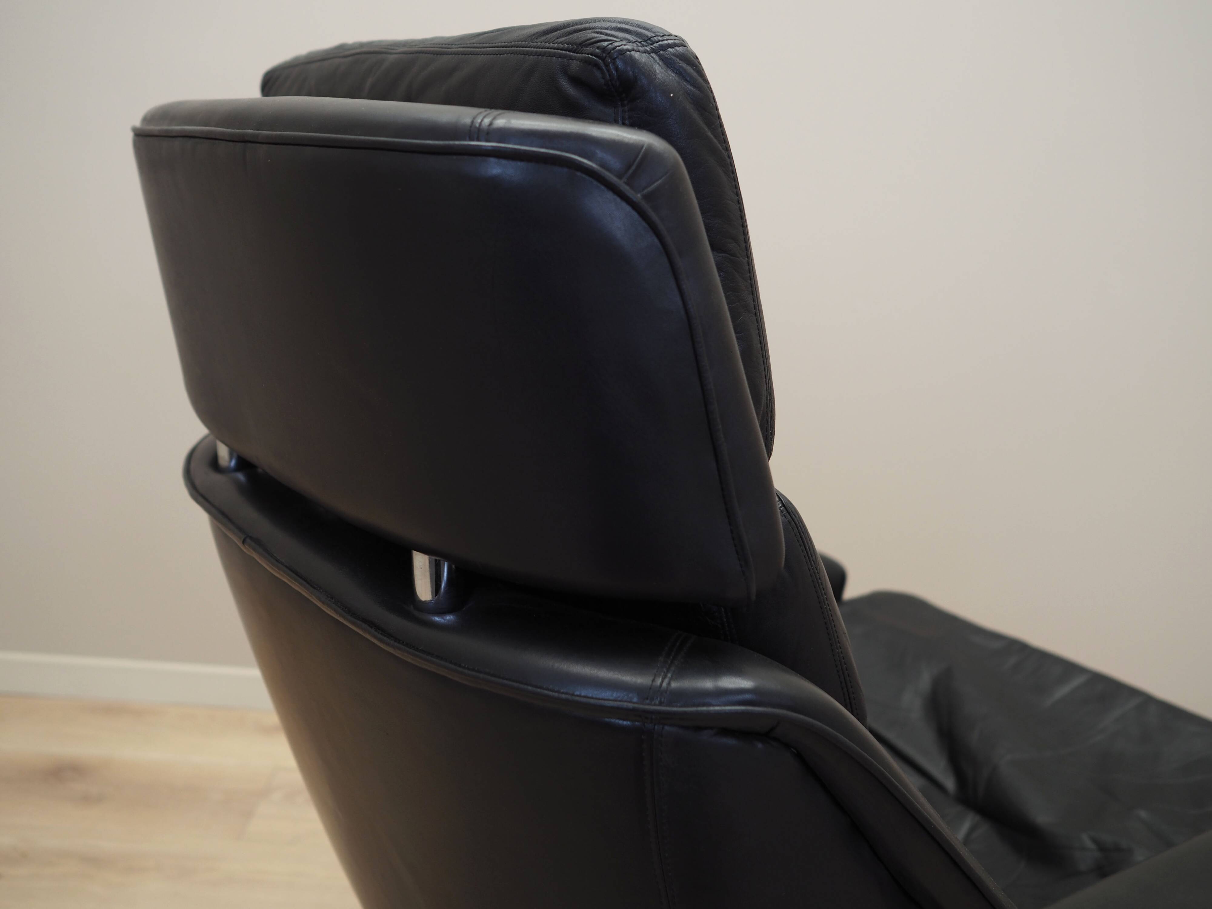 Swivel armchair, Danish design, 1970s, designer: Werner Langenfeld, manufac