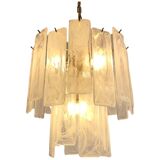Lustre en verre de Murano