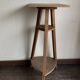 Sculptor's stool with rotating plywood top 1960