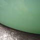 Old lampshade day half globe bell lamp suspension opaline green vintage Ø 30 cm TBE