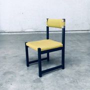 Mid-Century Modern Dining Chair Set by J. Batenburg for Mi, Belgium 1969, Set of 6