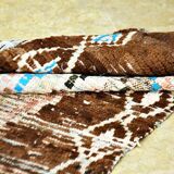 Moroccan Berber vintage hallway rug 336 x 75 cm