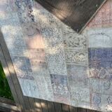 Vintage patchwork carpet