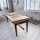 Solid oak farmhouse table with extensions (190-280cm) 1950