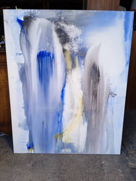 Painting 162cm Acrylic on canvas surrealism / abstract