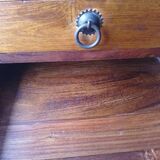 Chiffonier en bois acajou