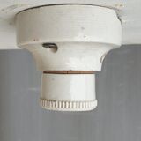 Art deco porcelain ceiling lamp