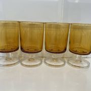 Set de 4 verres à vin blanc Luminarc Suède Ambré
