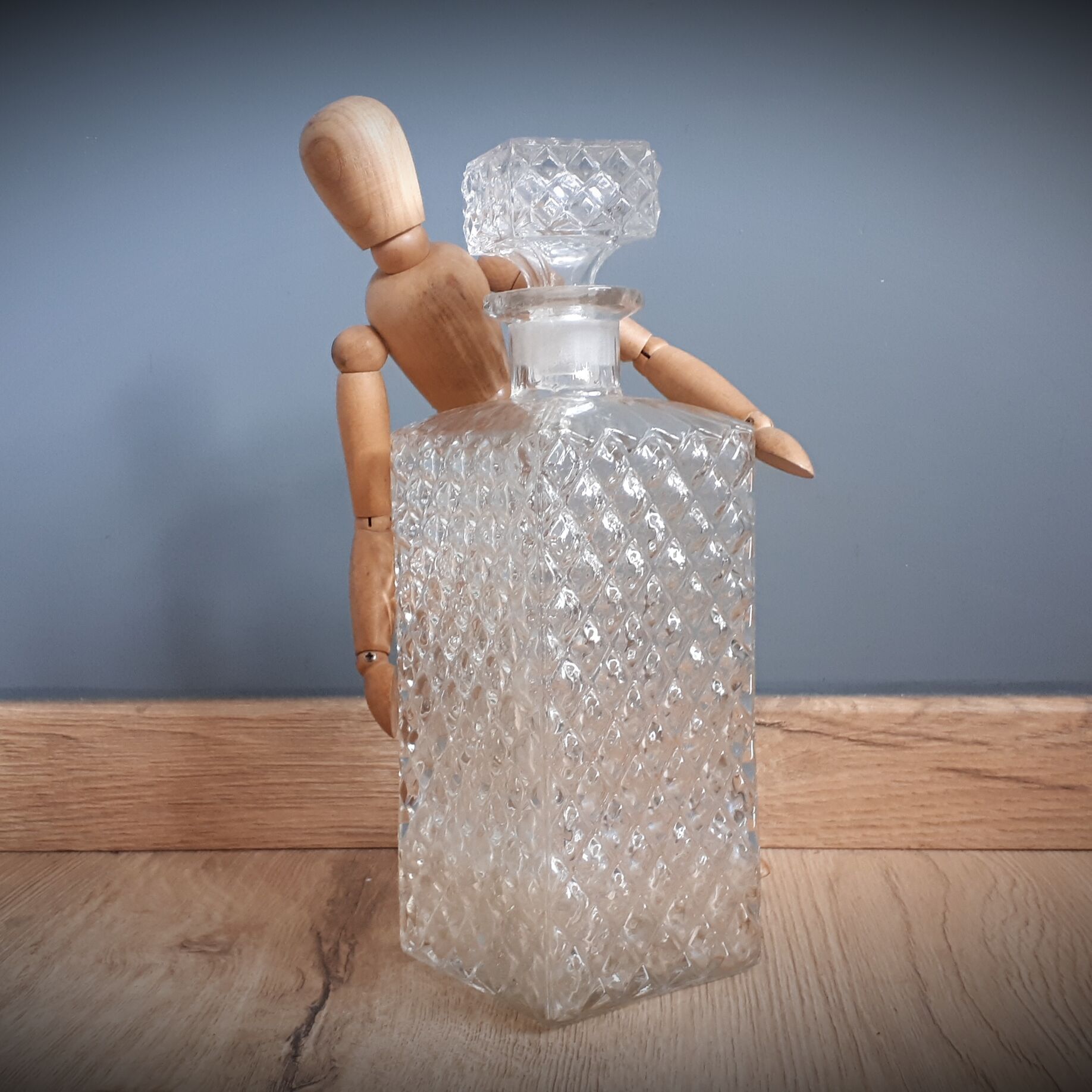 Ancient whisky carafe
