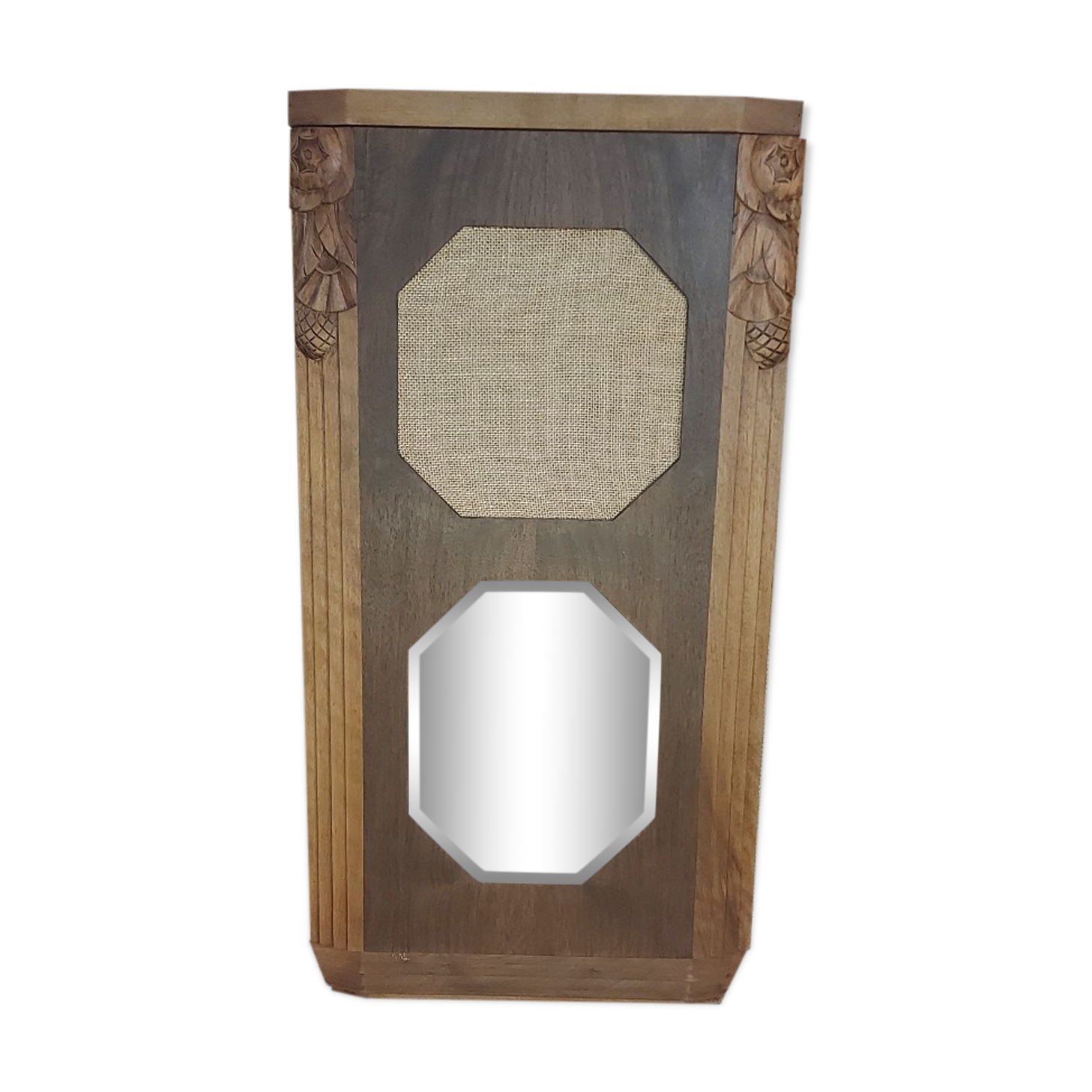 Art Deco kitchen storage cabinet