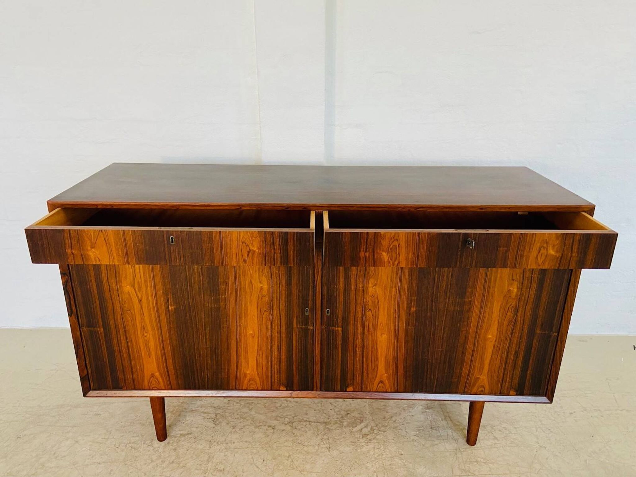 Buffet danois rétro vintage en palissandre du milieu du siècle par Poul Cadovius, années 1960