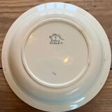 Plat rond creux Badonviller Cyrano