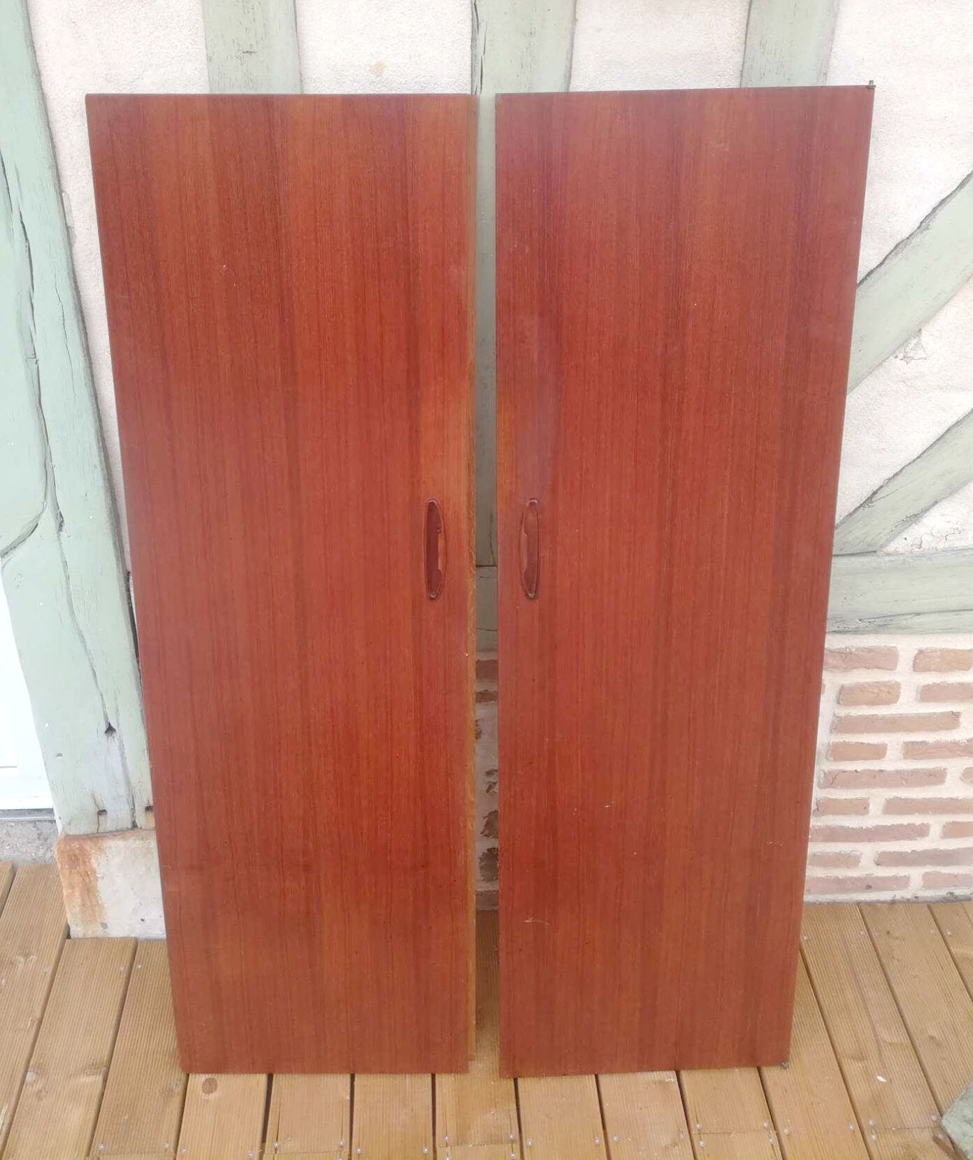 Teak wardrobe