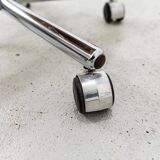 Chaise de bureau vintage de Kovona en tissu Kvadrat, années 1990.