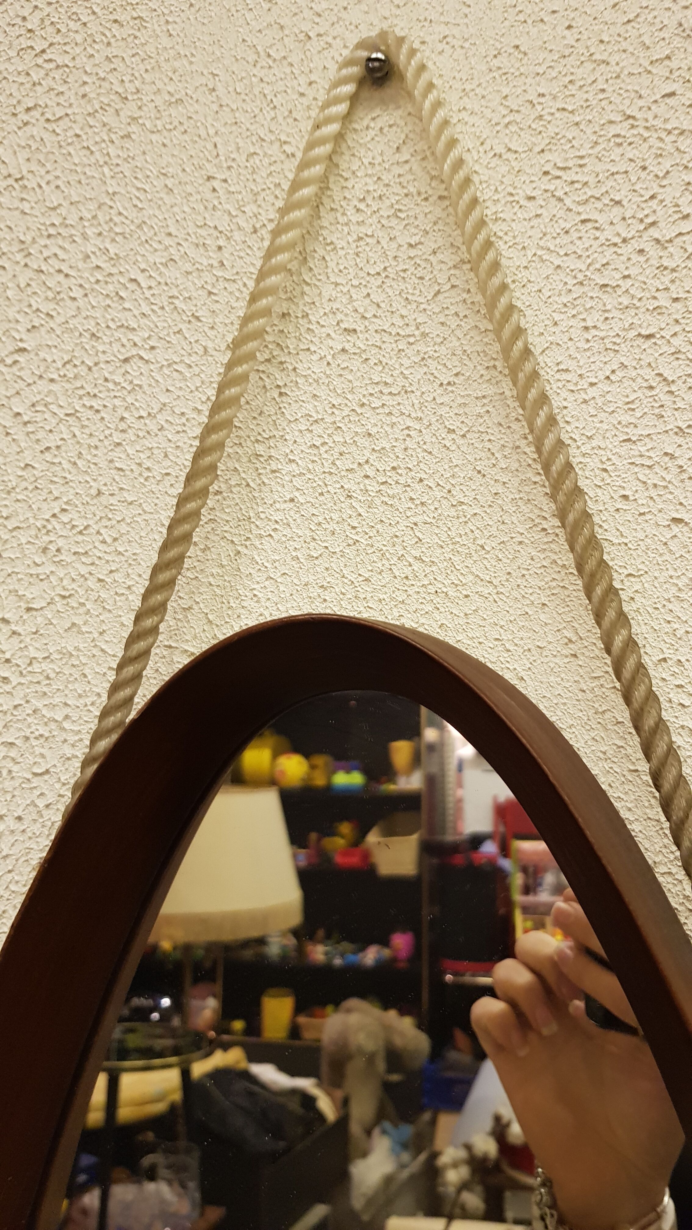 Miroir teck - 102x30cm