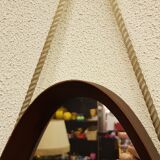 Mirror teak - 102x30cm