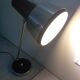 50s/60s desk lamp in chrome and black lacquer