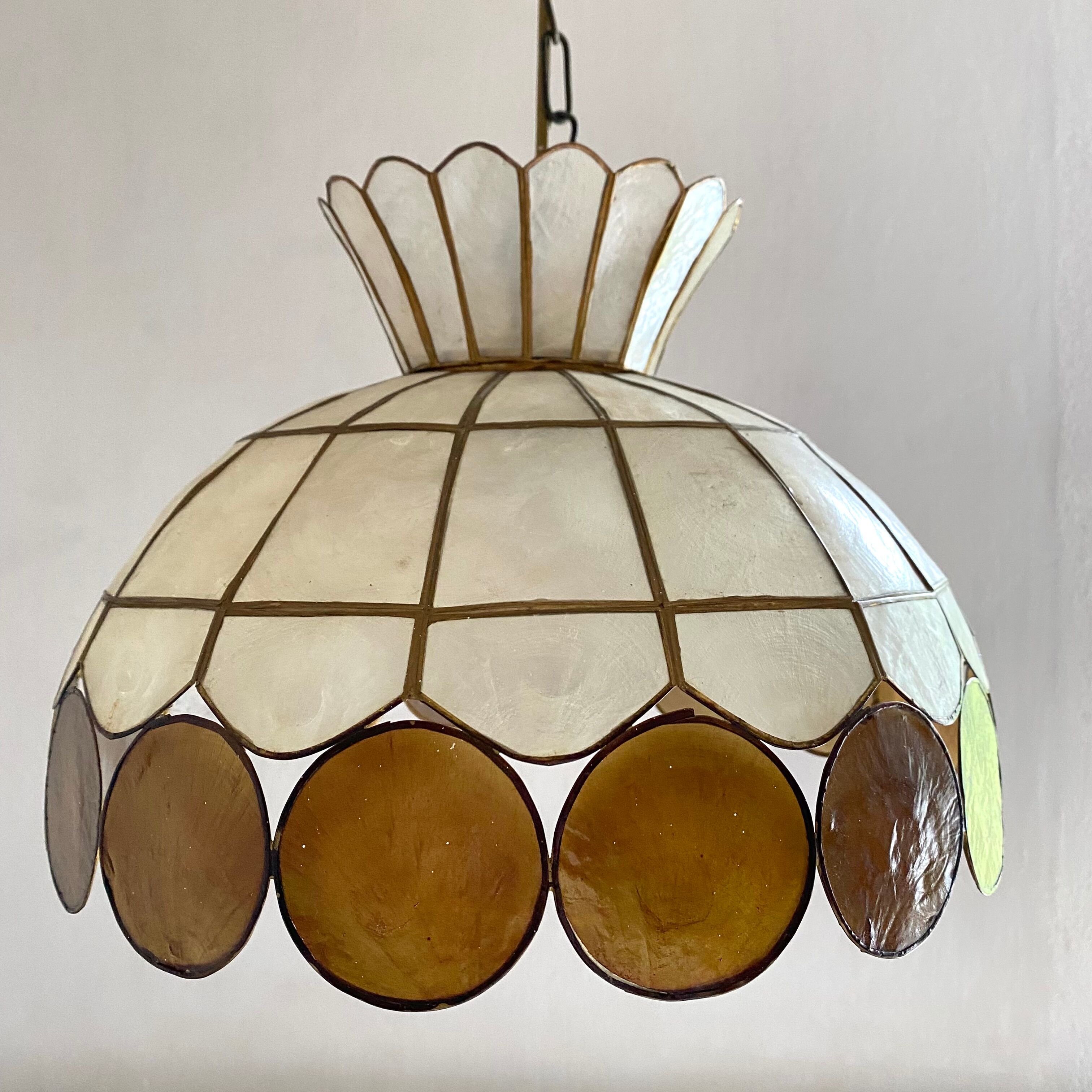 Suspension en nacre  vintage