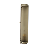 Applied chrome wall and frosted glass tube around 1930