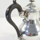 Theiere pourer in solid silver handle in ebene minerve martial fray 19th