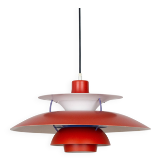 Danish vintage pendant lamp PH 5 by Poul Henningsen, Louis Poulsen, 1958