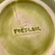 Vintage enameled ceramic bowl signed POET-LAVAL - 1960s.